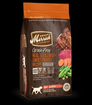 Merrick Texas Beef & Sweet Potato Dry Dog Food 4lb