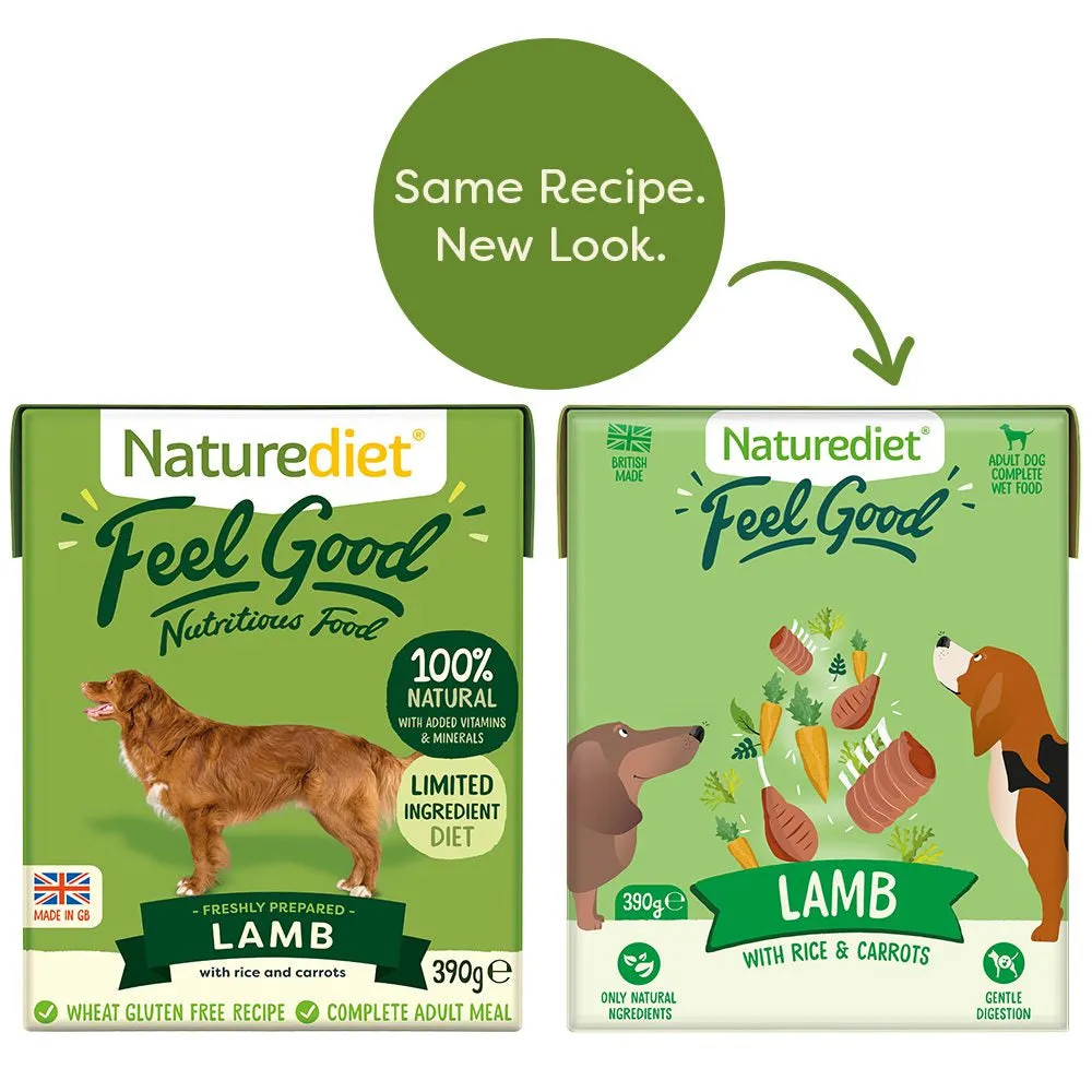 Nature Diet Feel Good Lamb 390g