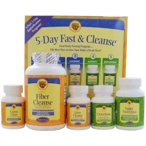 Nature's Secret 5-Day Fast & Cleanse 5-Part 5-Day Program