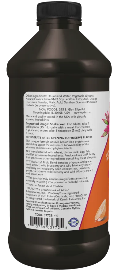 Now Liquid Multi-Tropical Orange