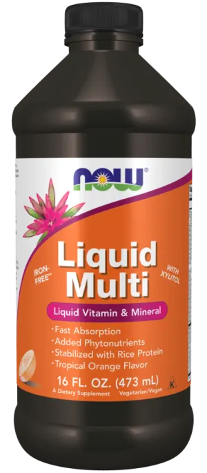 Now Liquid Multi-Tropical Orange