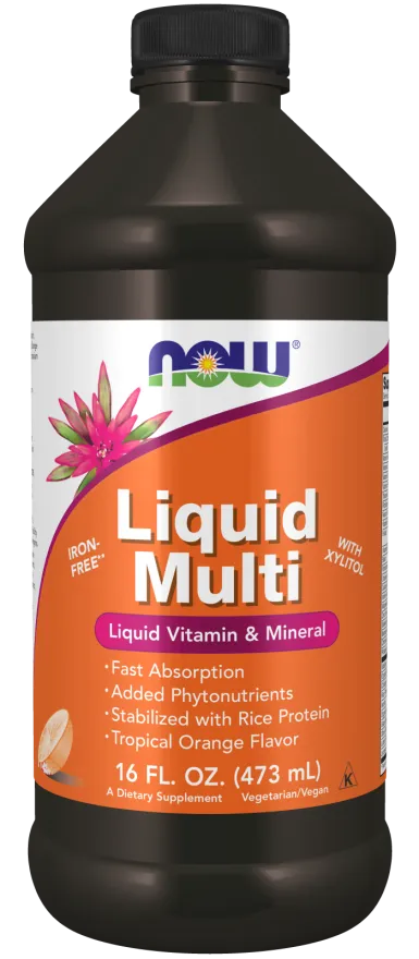 Now Liquid Multi-Tropical Orange