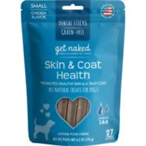 NPIC Get Naked Dental Chew Sticks - Skin & Coat Health