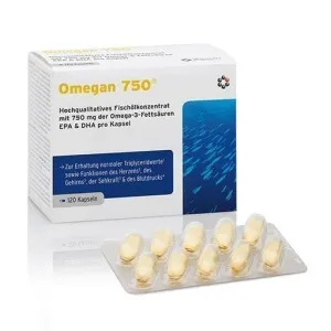 OMEGAN 750 soft capsules 120 pcs Omega-3 fatty acids