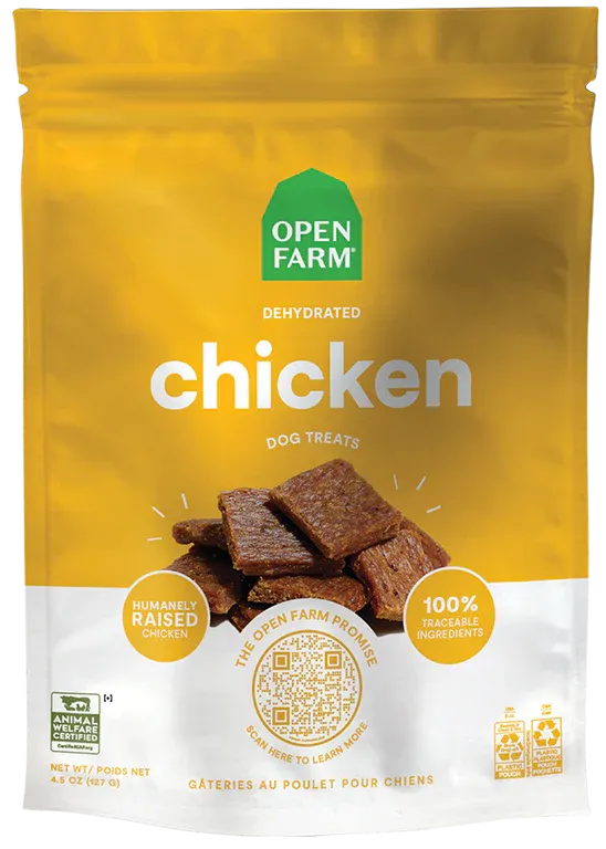Open Farm - Dehydrated Chicken Dog Treats