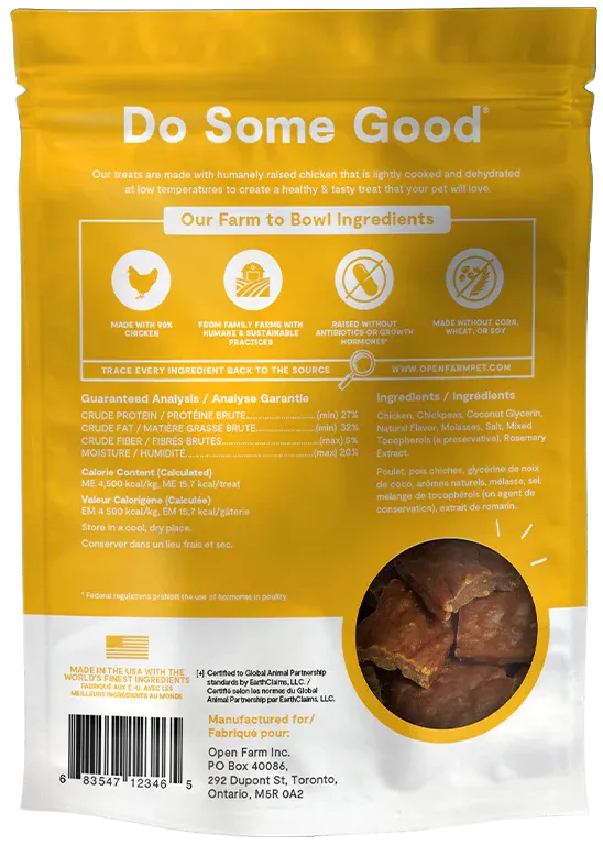 Open Farm - Dehydrated Chicken Dog Treats