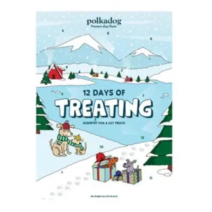 Polka Dog 12 days of Treating Holiday Calendar