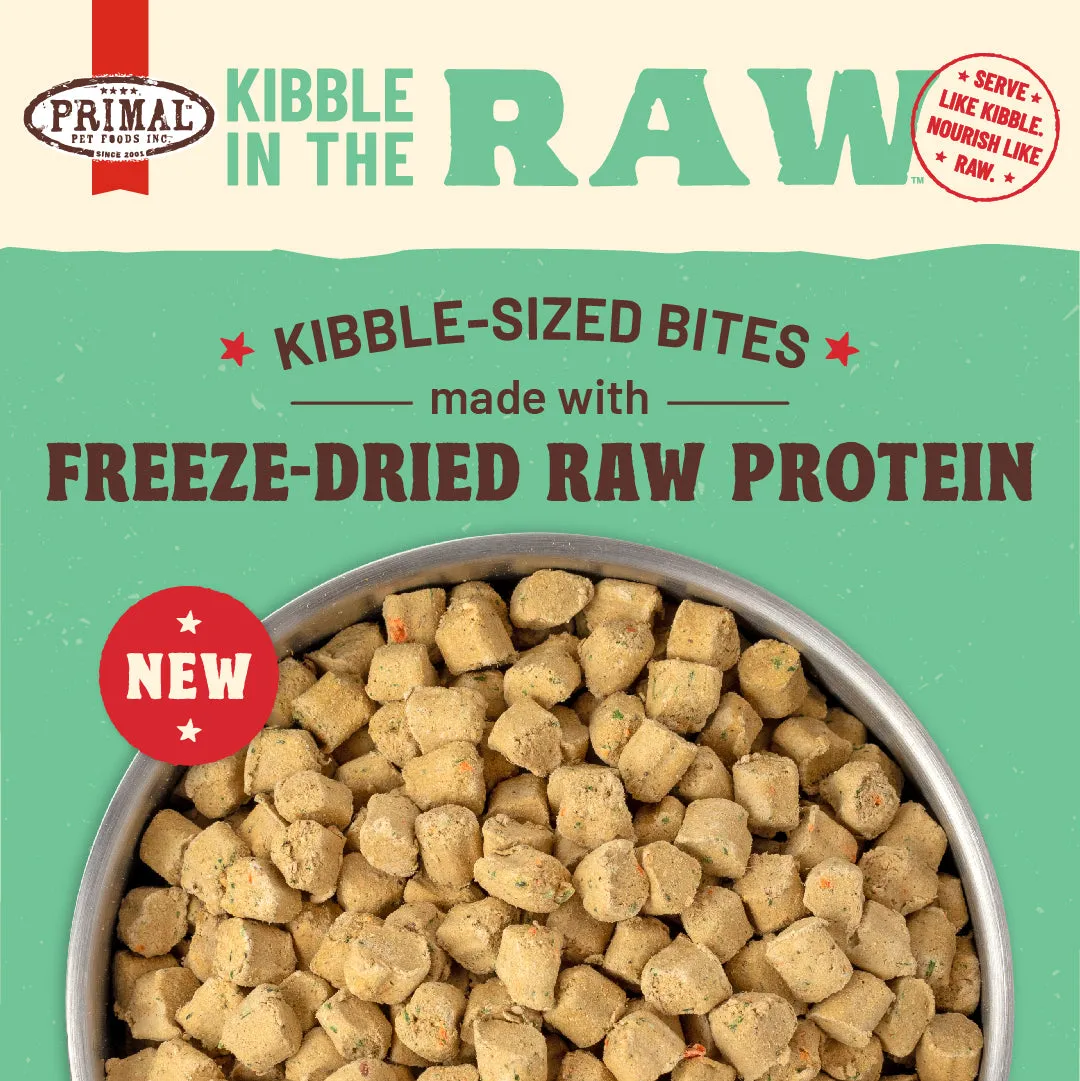 Primal Kibble in the Raw Freeze-Dried Beef - Dog Food