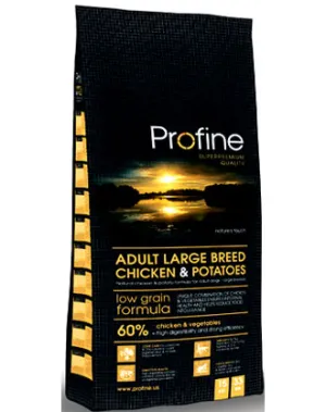 Profine Low Grain Large Breed Chicken & Potato Dry Dog Food