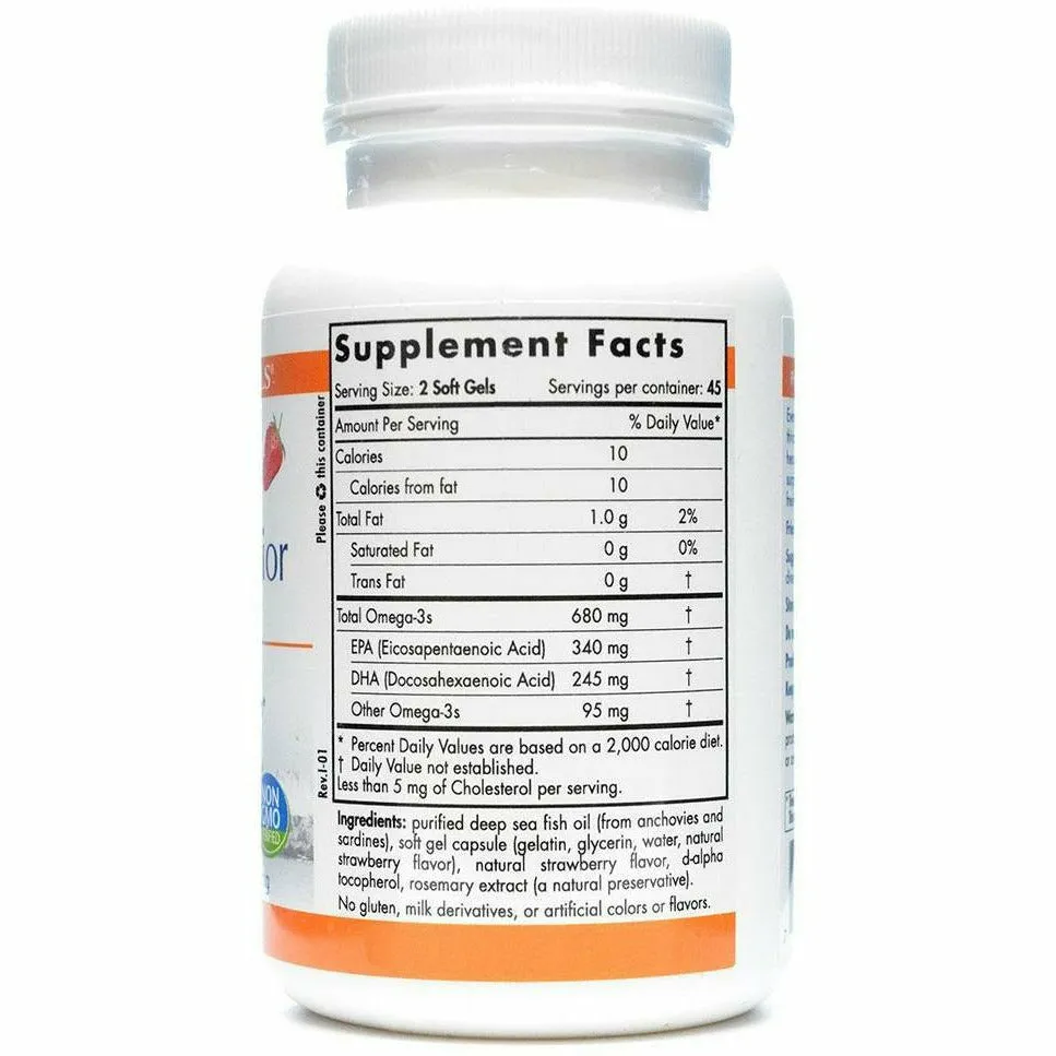 ProOmega Junior 340EPA/245DHA 500mg 90 gel by Nordic Naturals