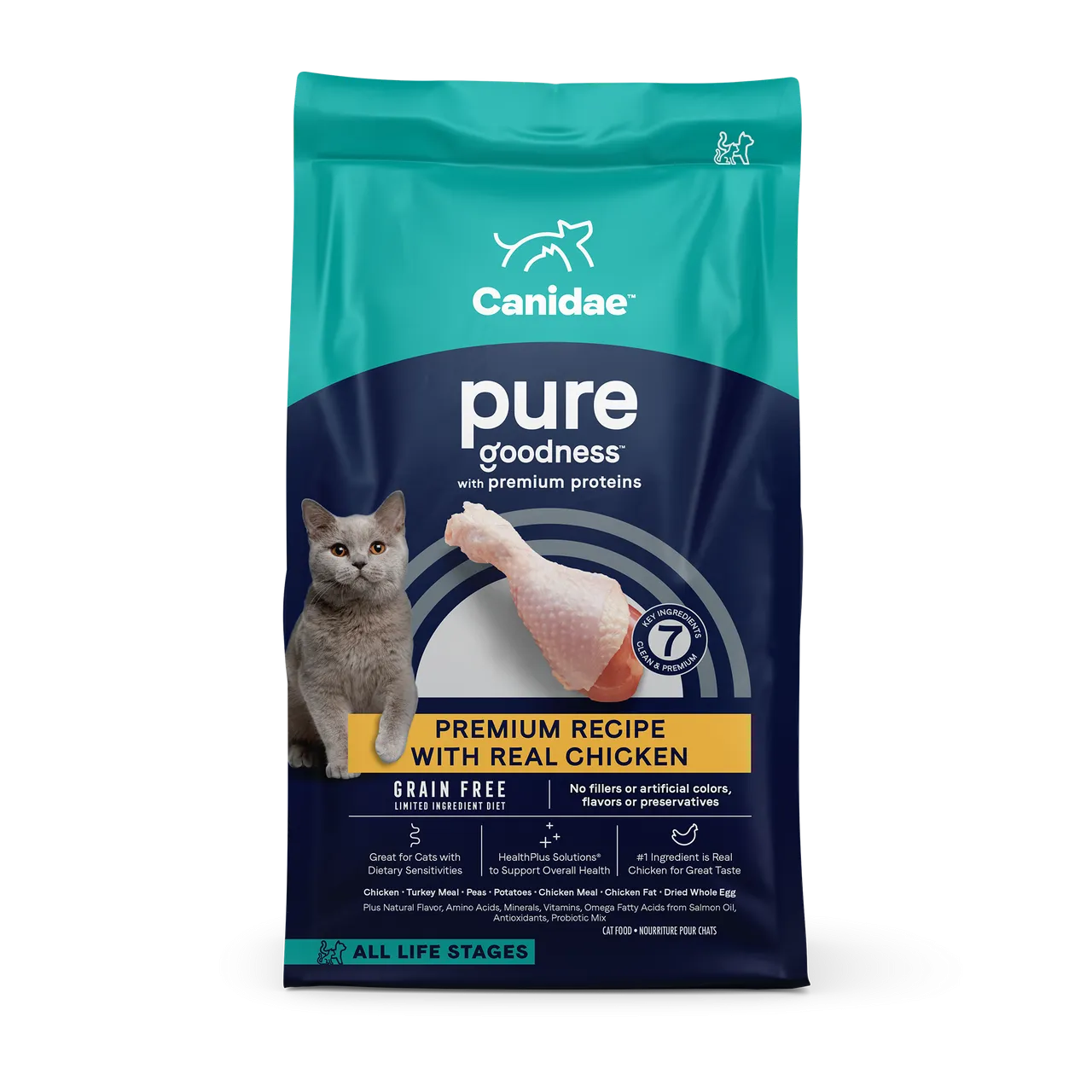 PURE Grain Free Cat Dry Food - Chicken