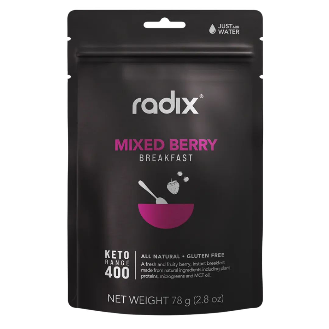 Radix Nutrition - Keto Breakfast v9.0 - Mixed Berry (400Kcal)