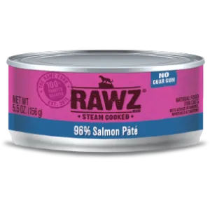 RAWZ 96% Salmon Pate Wet Cat Food