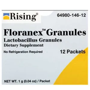Rising Floranex Granules Probiotic Lactobacillus, 12 Packets