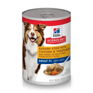 Science Diet Adult 7  Savory Stew with Chicken & Vegetables 13oz