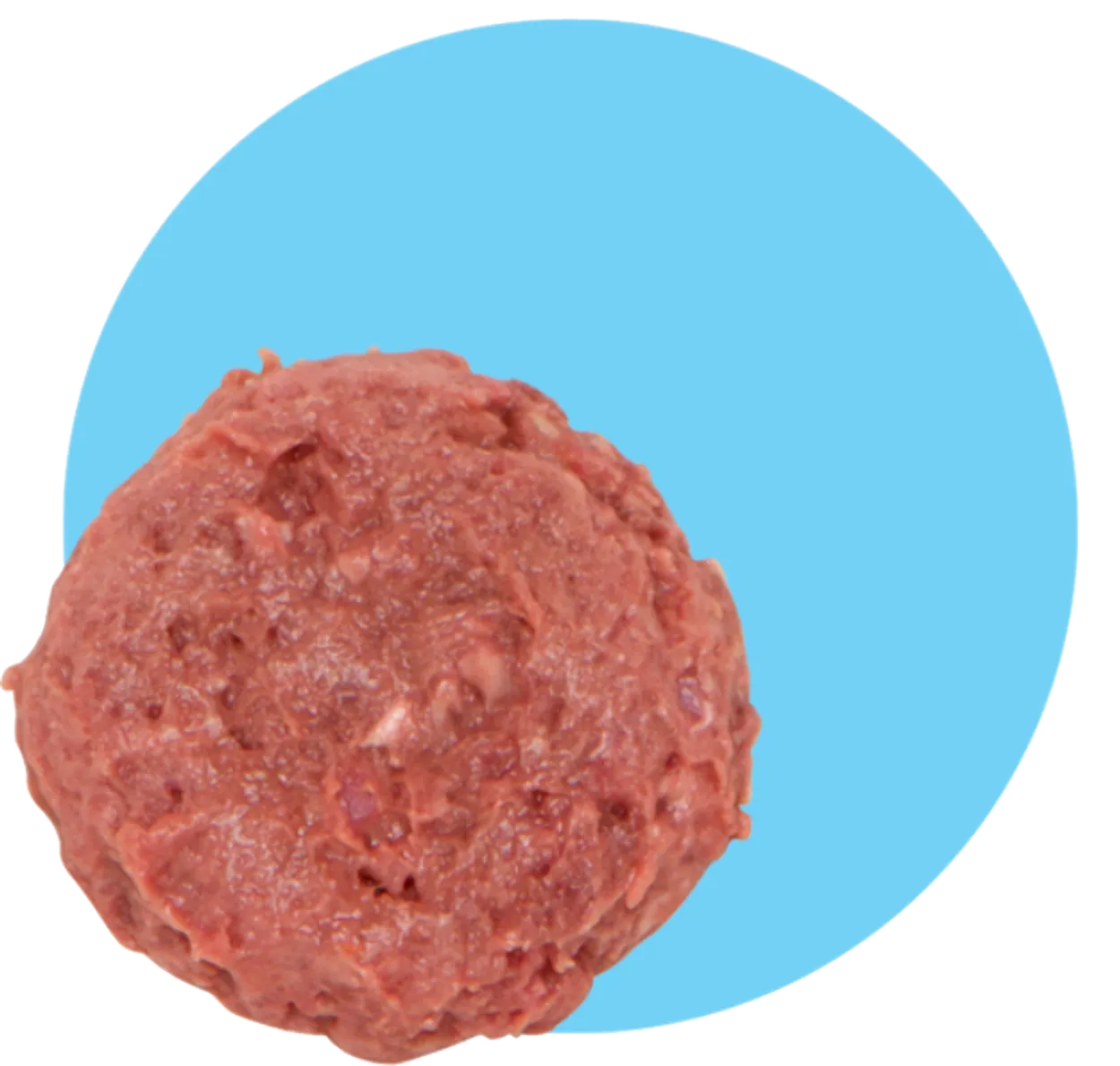 Small Batch Frozen Beef Heart & Chicken Blend for Dog & Cat (2 lb brick)
