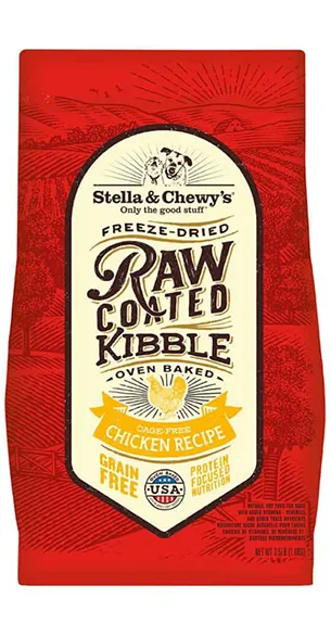 Stella & Chewy's Raw Coated Kibble: Cage-Free Chicken Recipe