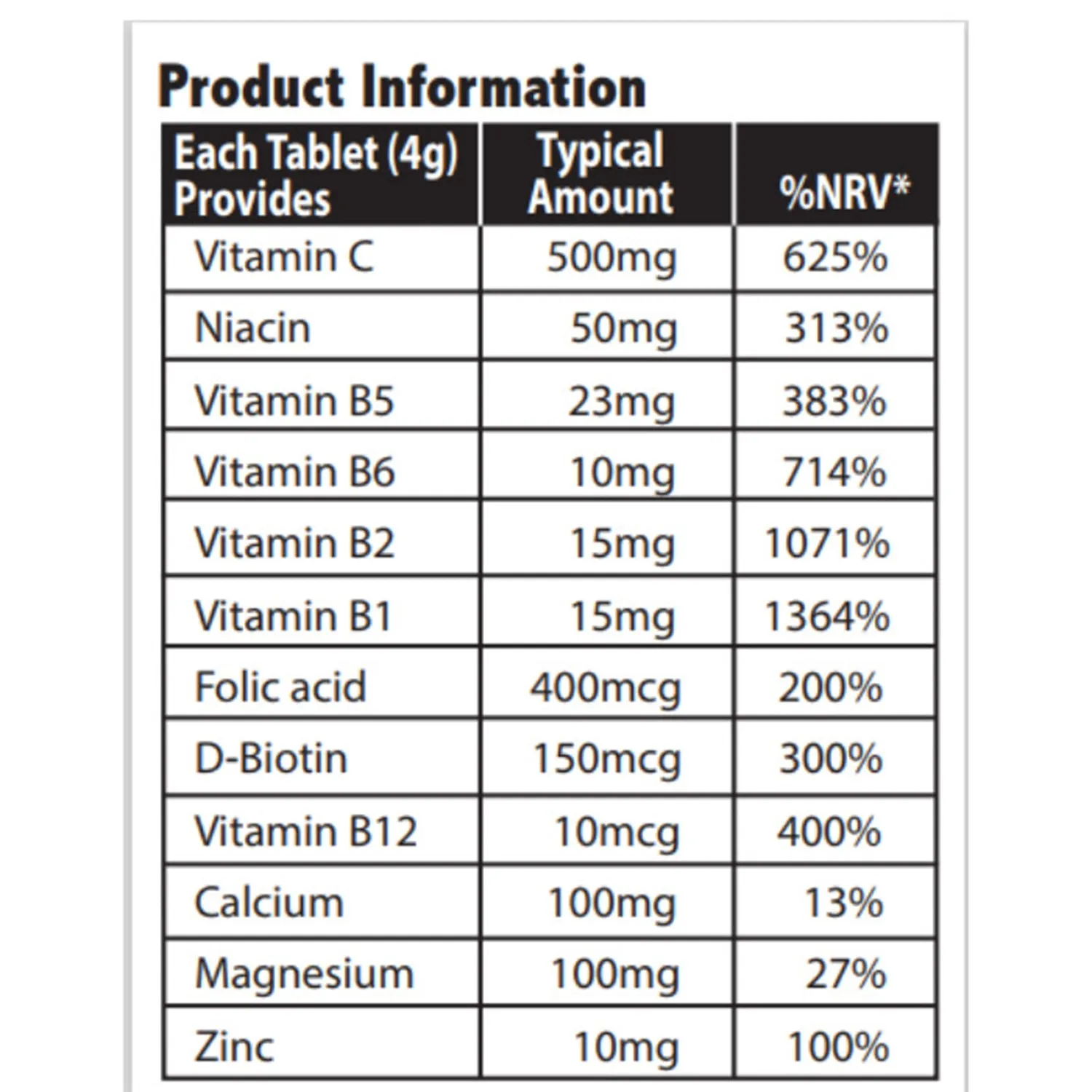 Sunshine Nutrition Calcium   Mag   Zinc Effervescent 20 Tabs