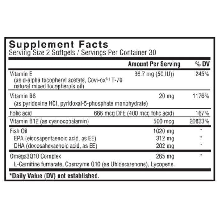 Sunshine Nutrition Omega3q10 Softgel 60's