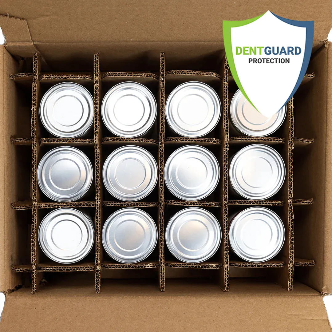 Survival Fresh Meats - Ground Beef Canned Meat 14 oz Cans - Case of 12