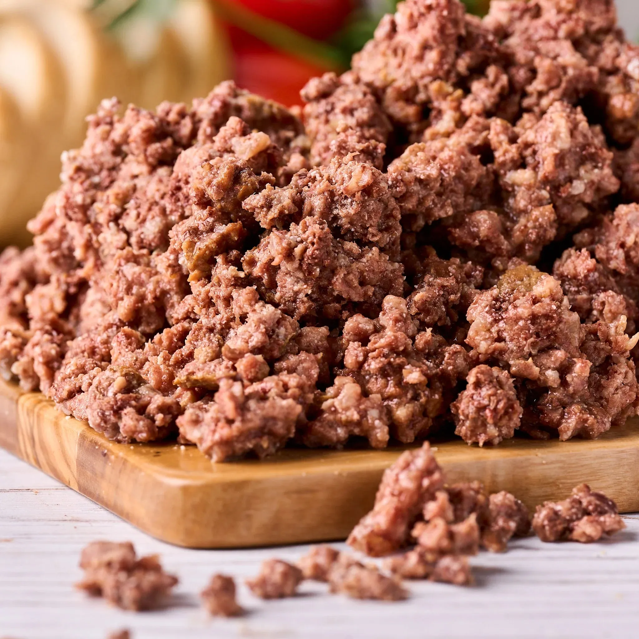 Survival Fresh Meats - Ground Beef Canned Meat 14 oz Cans - Case of 12