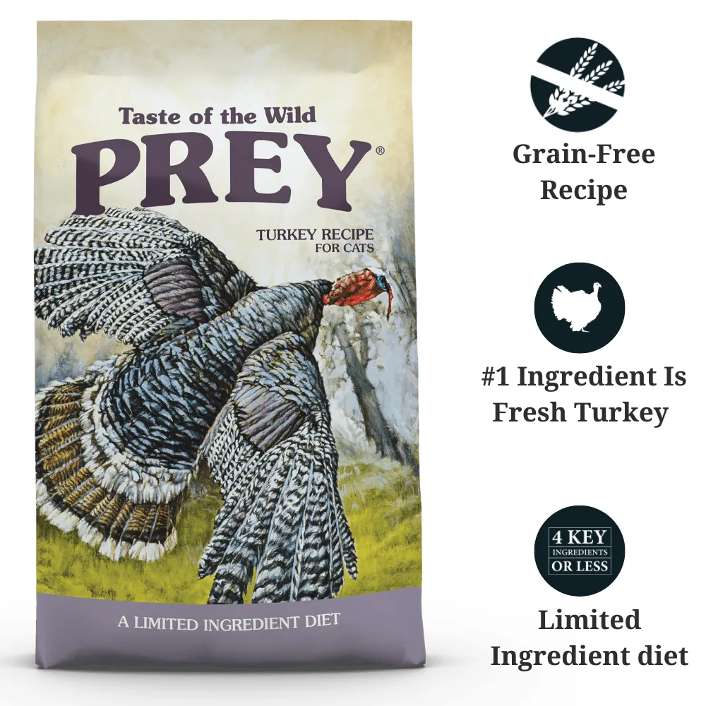 Taste of the Wild Prey Turkey Dry Cat Food