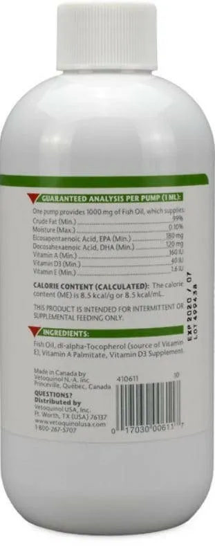 Triglyceride Omega Liquid Supplement for Dogs & Cats (8 oz)