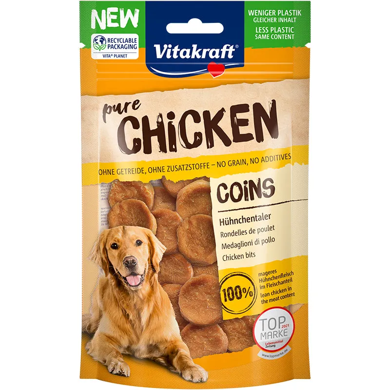 Vitakraft Pure Chicken Coins 80g