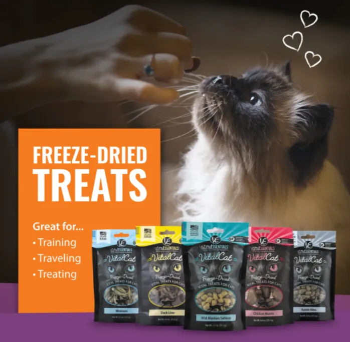 Vital Essentials - Vital Cat - Freeze Dried Chicken Giblets