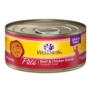 Wellness Paté Beef and Chicken Entrée Wet Cat Food