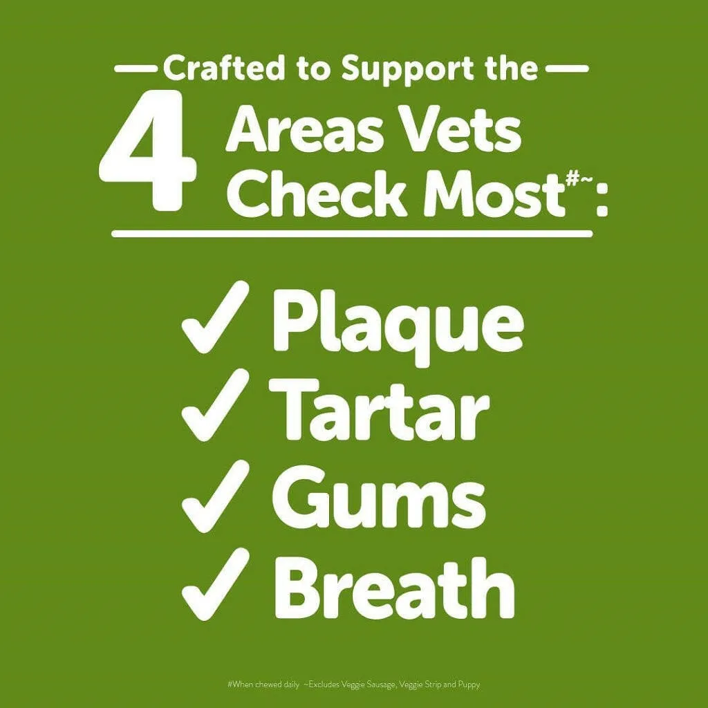 Whimzees by Wellness Alligator Natural Grain-Free Dental Chews For Small Breed Dogs (24 count)