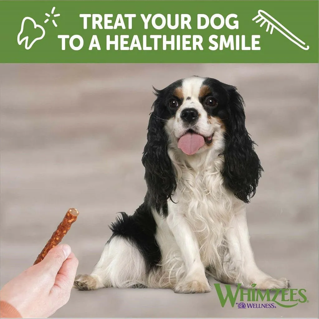Whimzees by Wellness Dental Chew Veggie Sausage For Small Dog  (28 Pack)