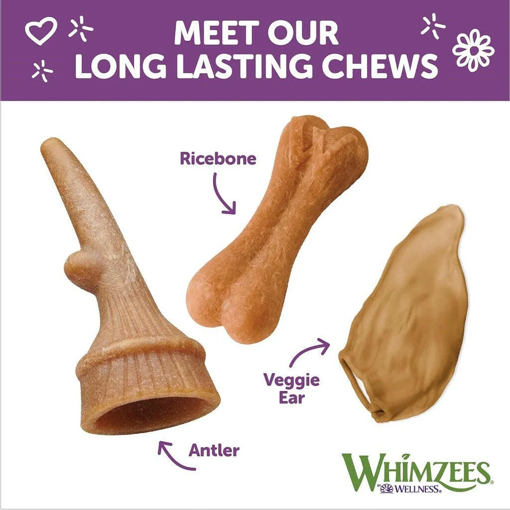 Whimzees by Wellness Occupy Antler Value Bag Treat For Large Dog (6 pc)
