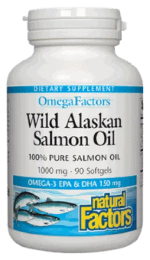 Wild Alaskan Salmon Oil 1000 mg