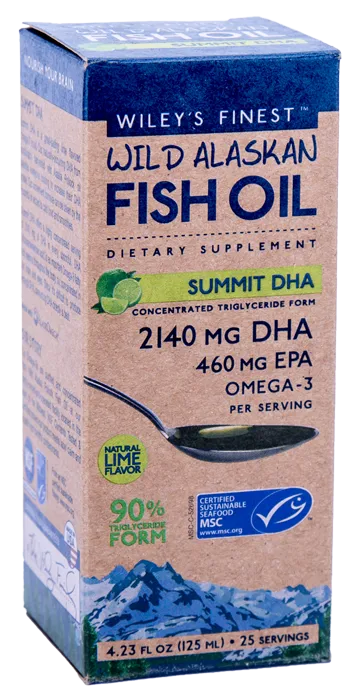 Wiley's Finest Fish Oil Summit DHA