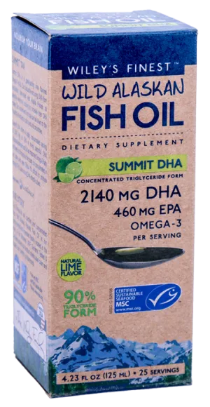 Wiley's Finest Fish Oil Summit DHA