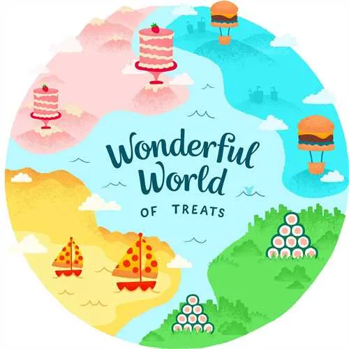 Wonderful World of Treats | Wheat Gluten Free, Natural Hand Baked Dog Biscuits | Red Velvet Cake 50g