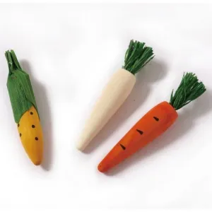 Wooden 3D Vegetables 3 Pack