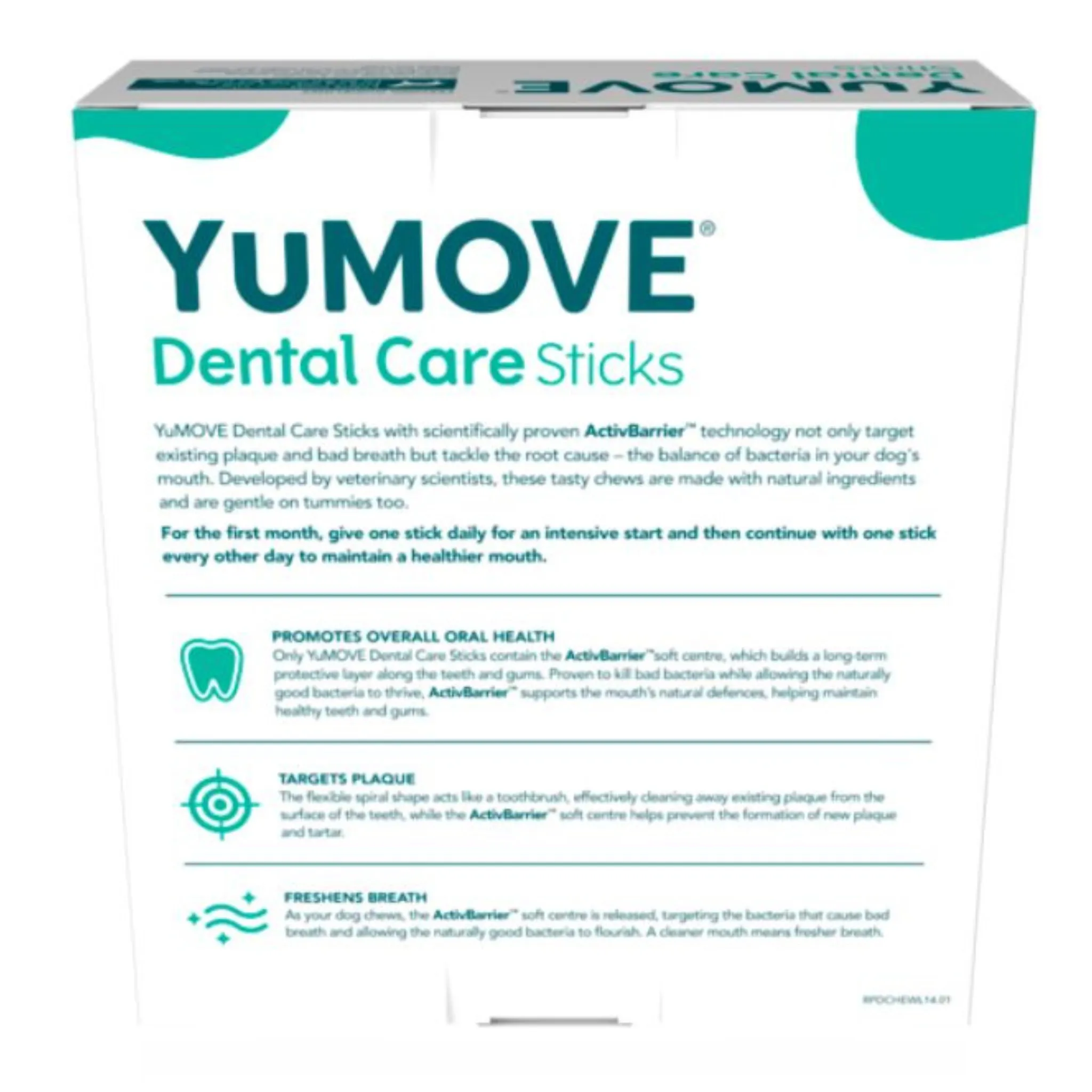 YuMOVE Dental Care Sticks for Large Dogs x 14