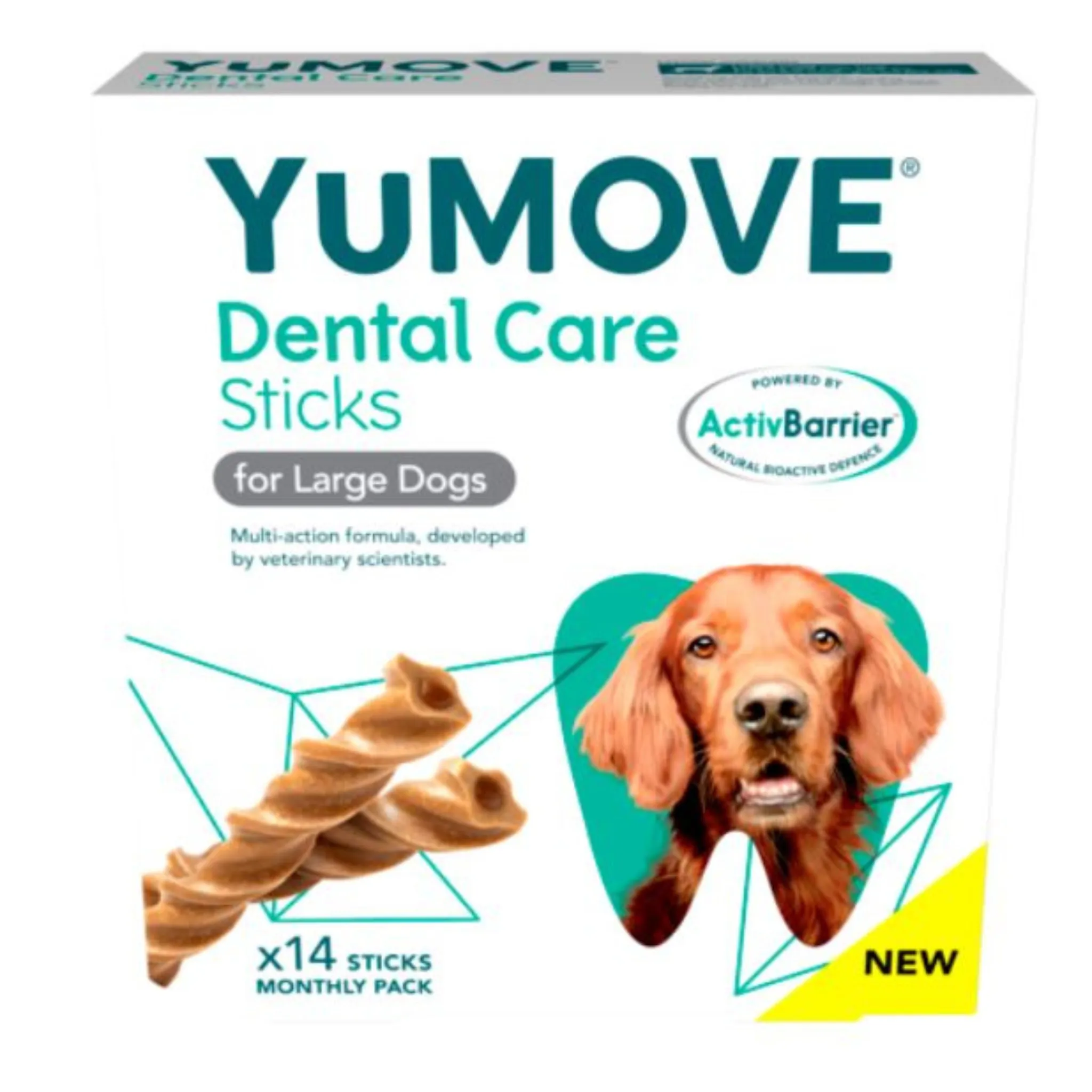 YuMOVE Dental Care Sticks for Large Dogs x 14